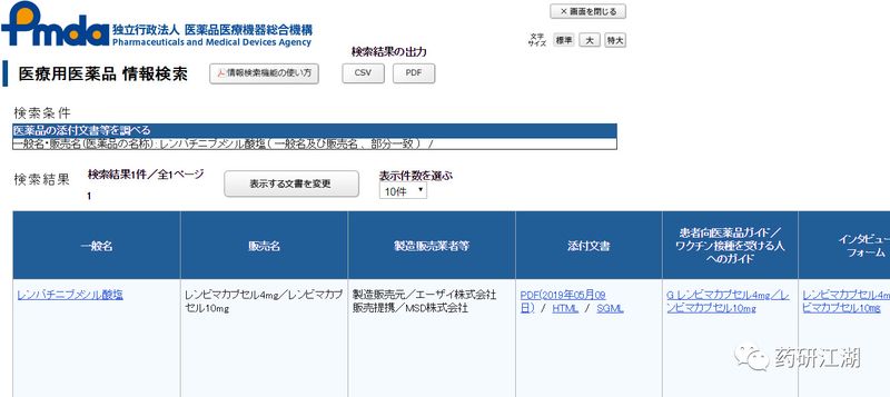 【药物制剂】仿制药研发第一步，5分钟搞定美、日、英、欧盟原研信息查询！ (9).jpg