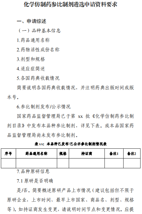 化学仿制药参比制剂遴选申请资料要求 (1).png